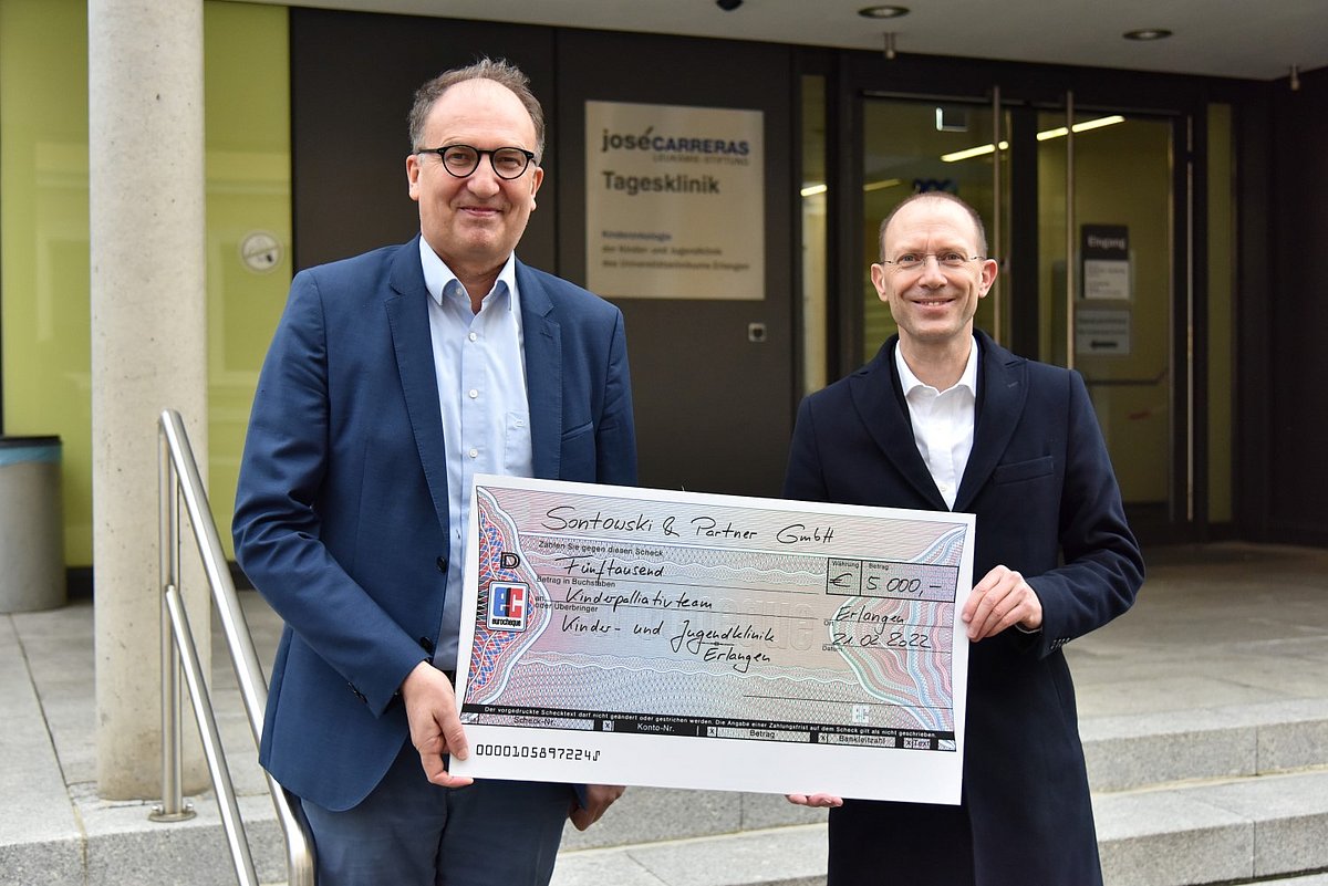 Spenden statt schenken Pflegeschule BSZG Erlangen